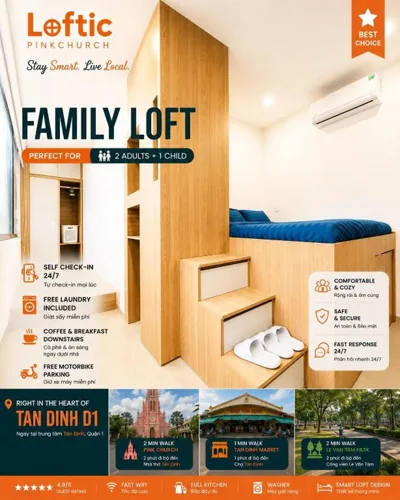 Loftic Pink Church - Urban Stay – 照片 6